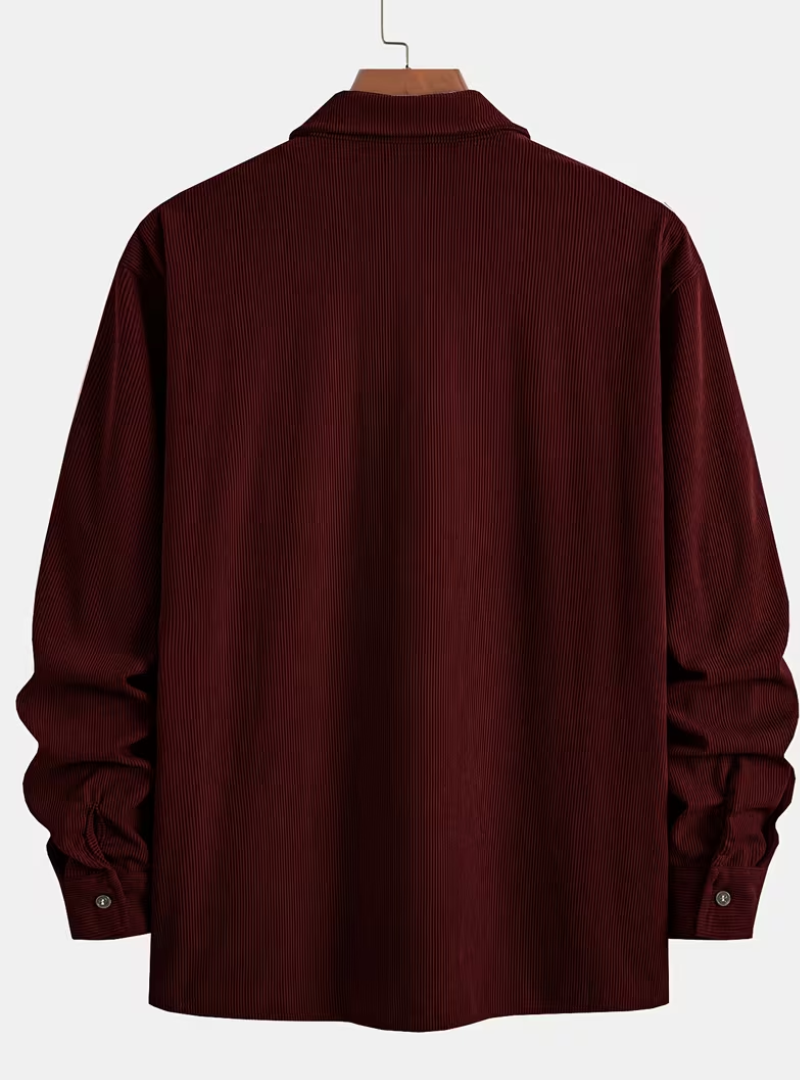 Men's Button-Up Overshirt