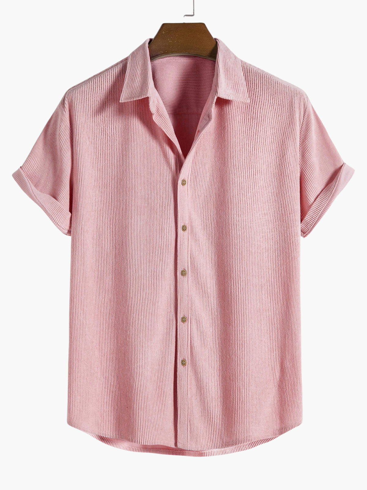 Men's Button-Up Shirt and Trousers Set