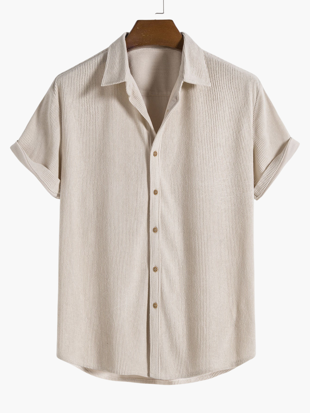 Men's Button-Up Shirt and Trousers Set