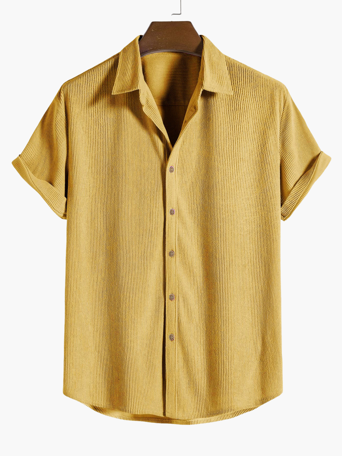 Men's Button-Up Shirt and Trousers Set
