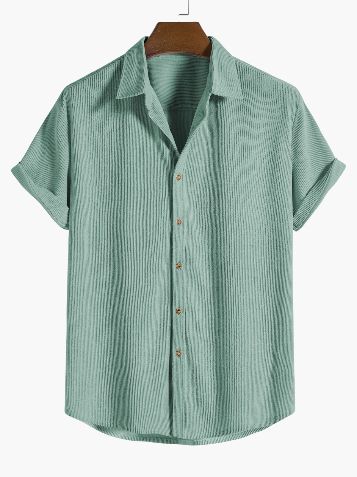 Men's Button-Up Shirt and Trousers Set