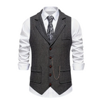 Men's Button-Up Suit Waistcoat