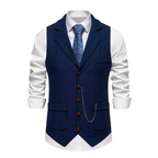 Men's Button-Up Suit Waistcoat