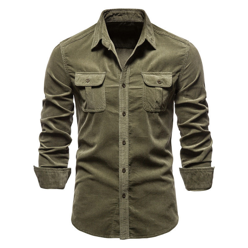 Men's Button-Up Utility Shirt