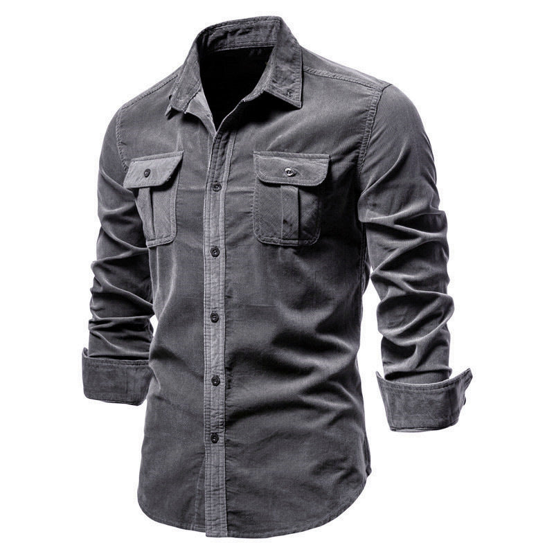 Men's Button-Up Utility Shirt
