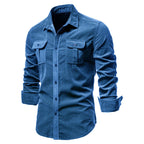Men's Button-Up Utility Shirt