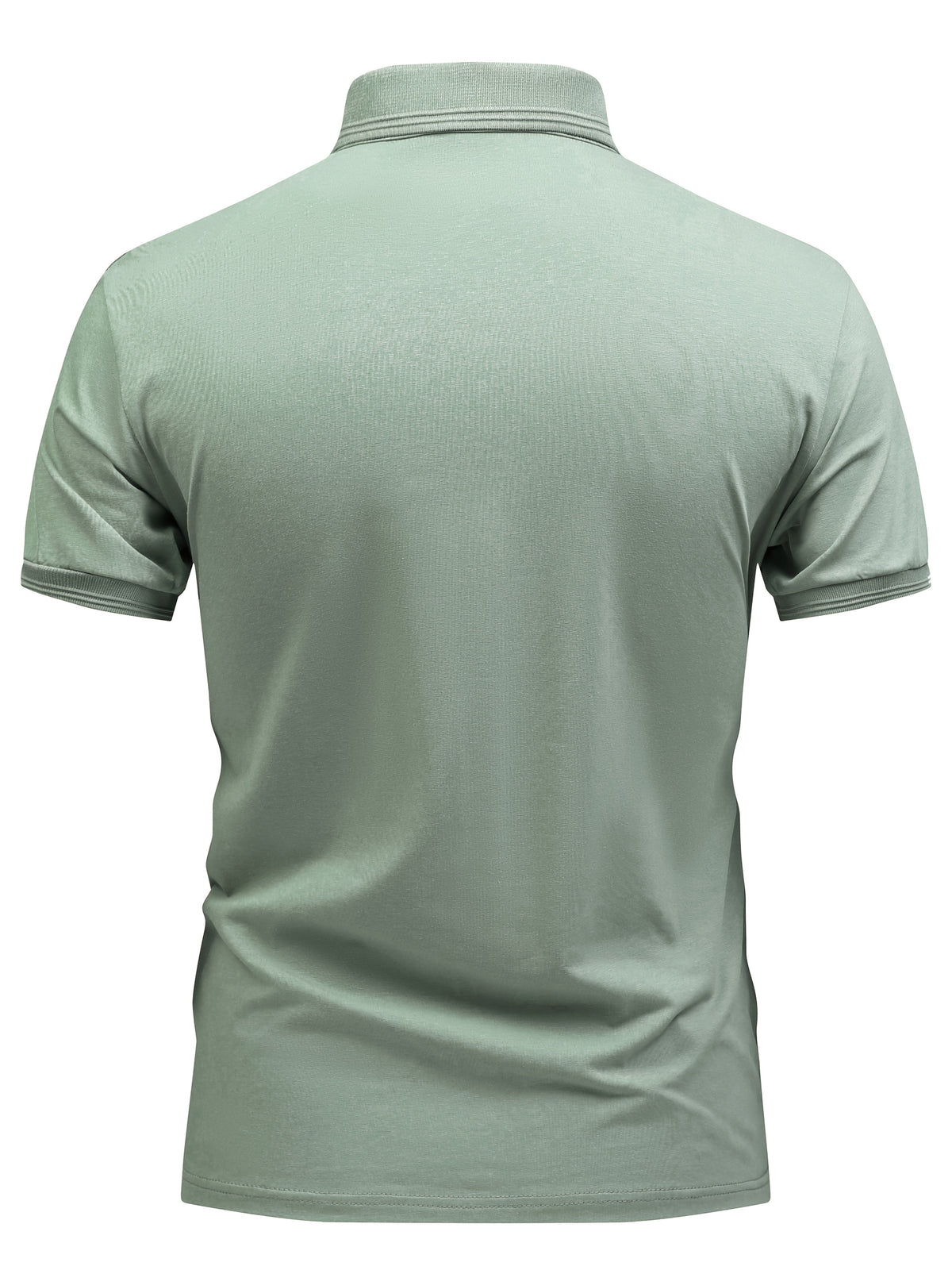 Men's Buttoned Collar Polo