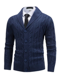 Men's Cable Knit Cardigan