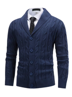 Men's Cable Knit Cardigan