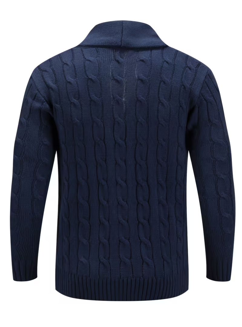 Men's Cable Knit Cardigan