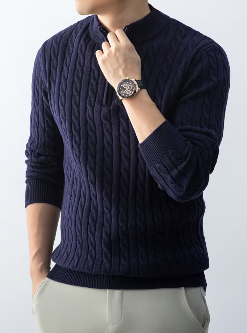 Men's Cable Knit Jumper