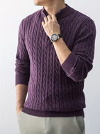 Men's Cable Knit Jumper