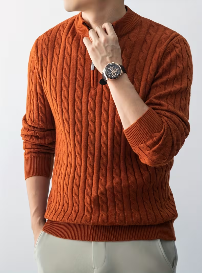 Men's Cable Knit Jumper