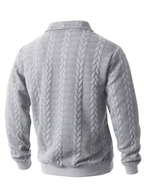 Men's Cable Quarter-Zip Jumper