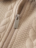 Men's Cable Quarter-Zip Jumper