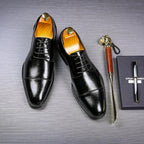 Men's Cap Toe Oxford Shoes