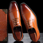 Men's Cap Toe Oxford Shoes