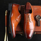 Men's Cap Toe Oxford Shoes