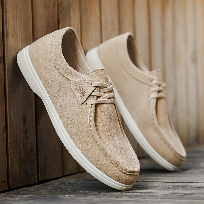 Men's Casual Moc Toe Shoes