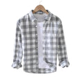 Men's Check Button Shirt