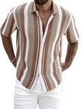 Men's Check Pattern Shirt