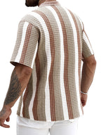 Men's Check Pattern Shirt