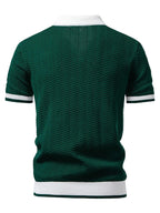 Men's Chevron Detail Polo Shirt