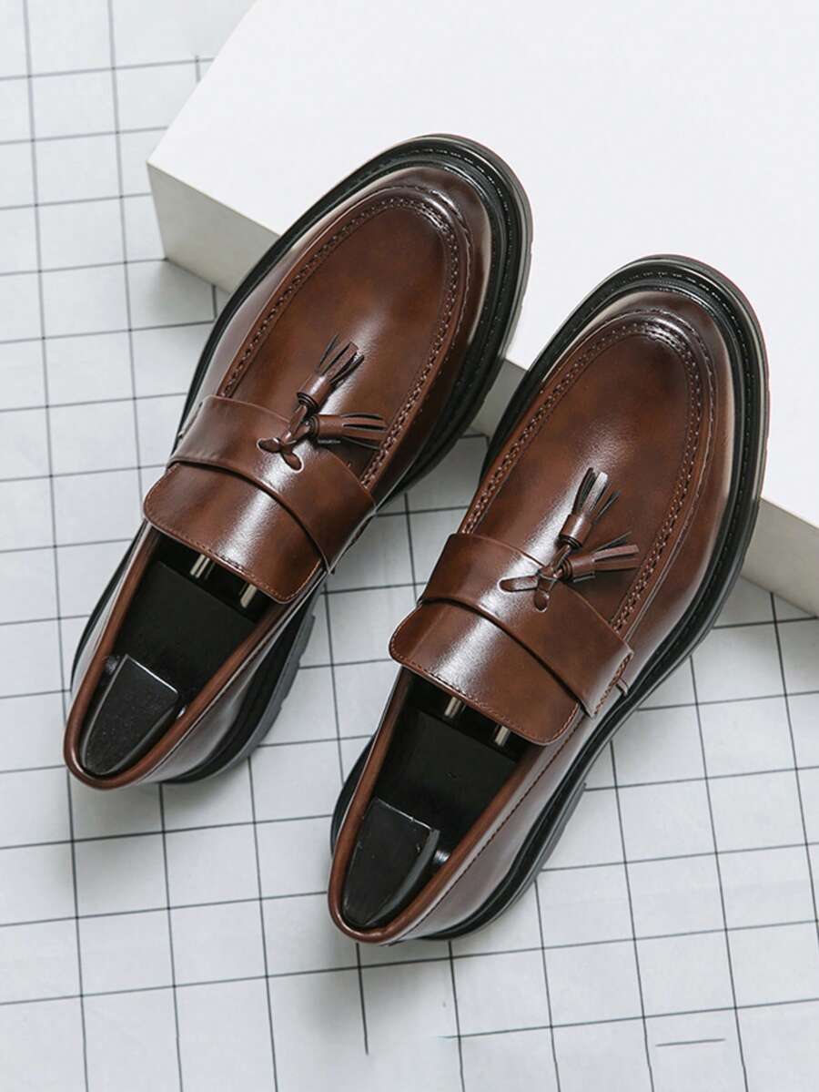 Men's Chunky Tassel Loafers