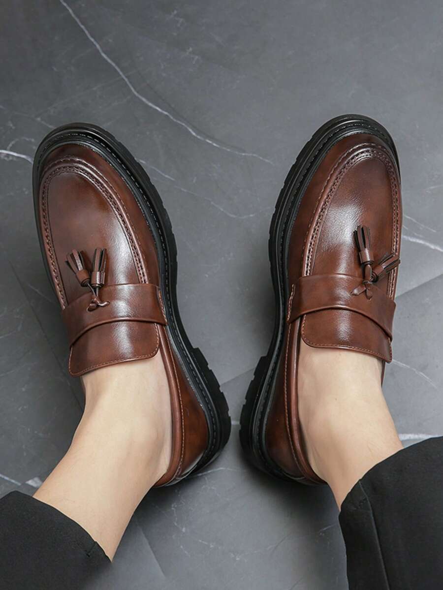 Men's Chunky Tassel Loafers