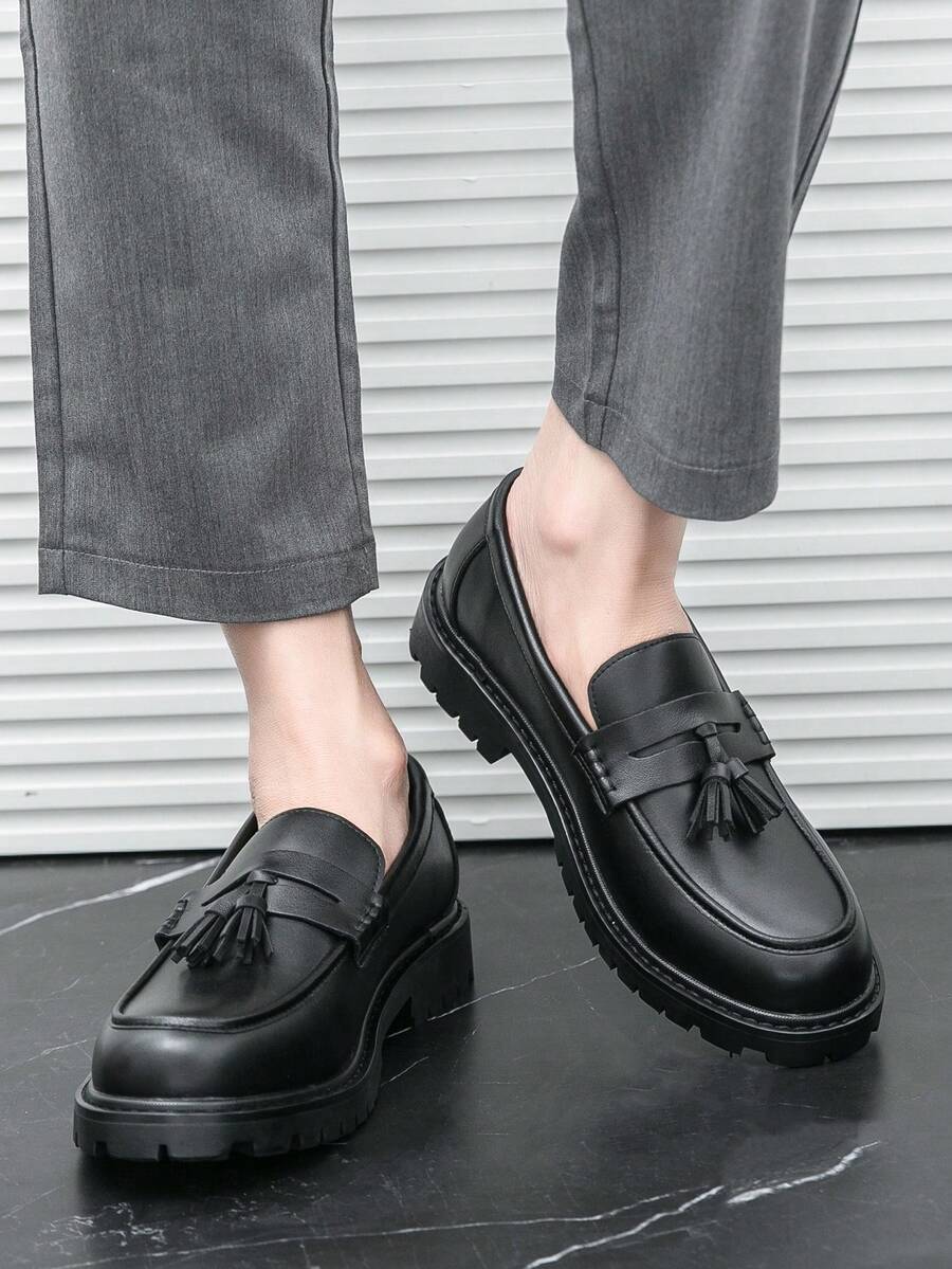 Men's Chunky Tassel Loafers