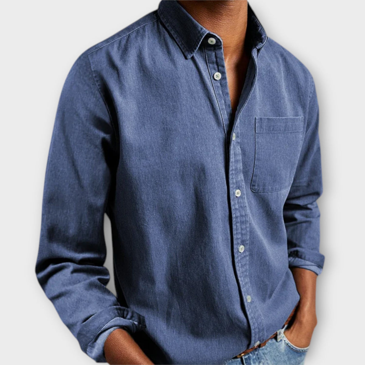 Men's Classic Button-Up Shirt
