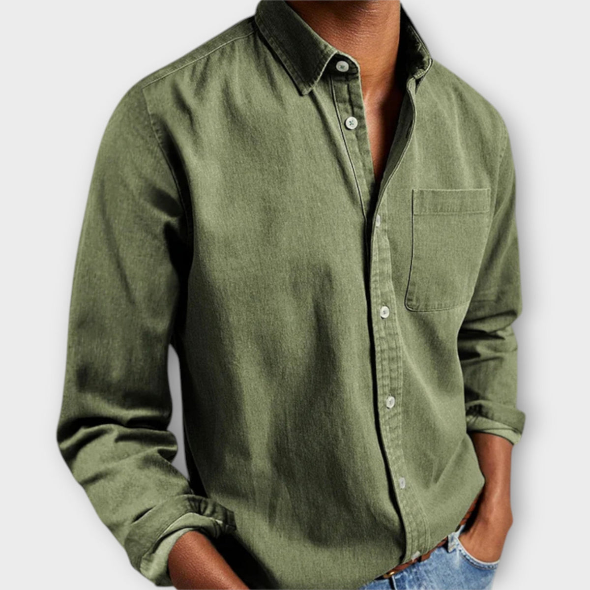 Men's Classic Button-Up Shirt