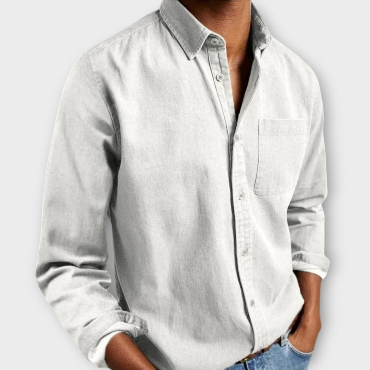 Men's Classic Button-Up Shirt
