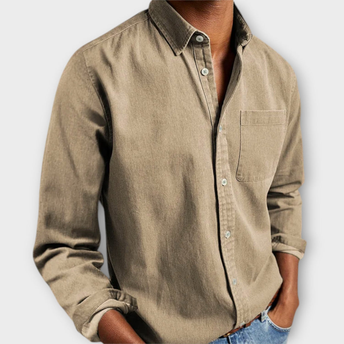 Men's Classic Button-Up Shirt