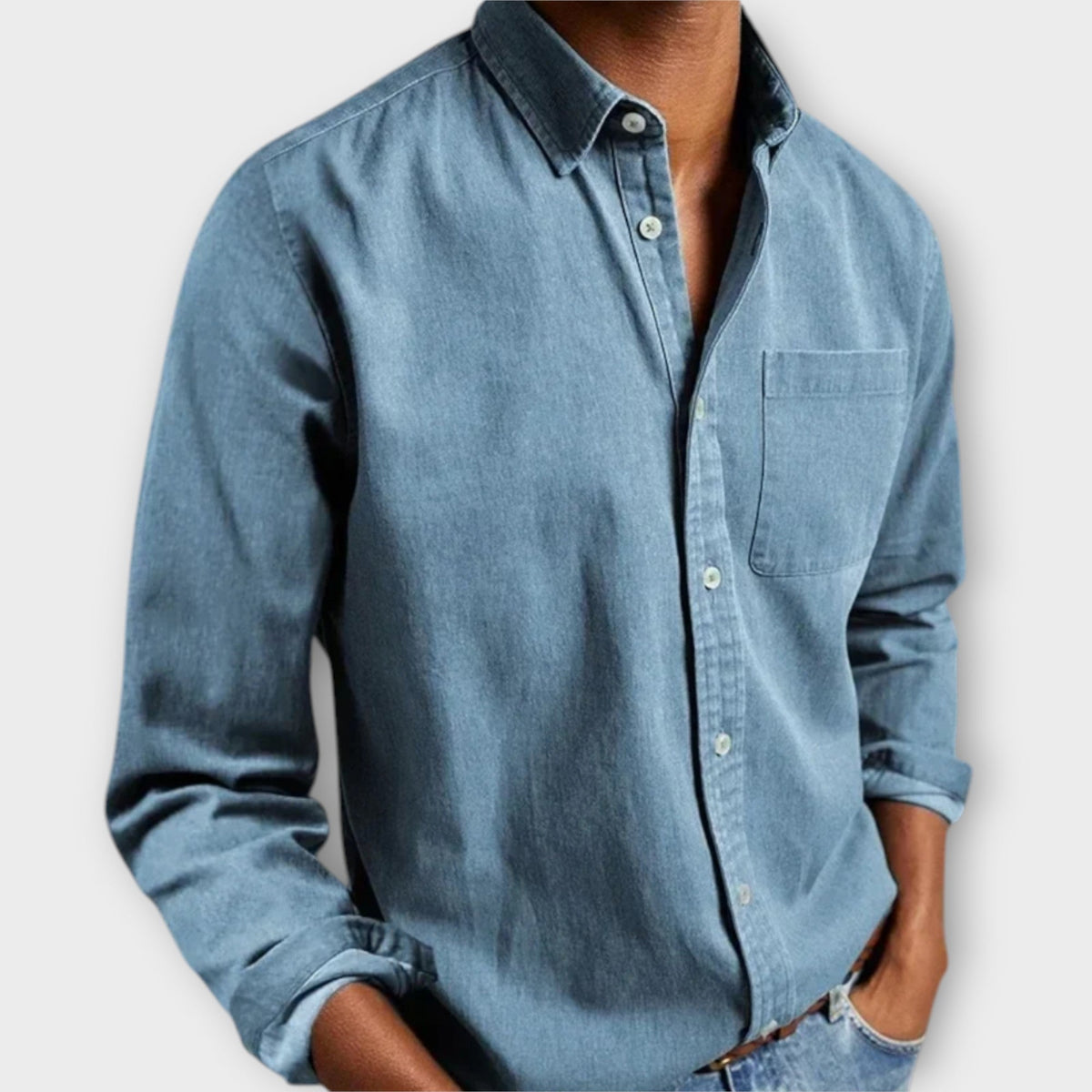 Men's Classic Button-Up Shirt