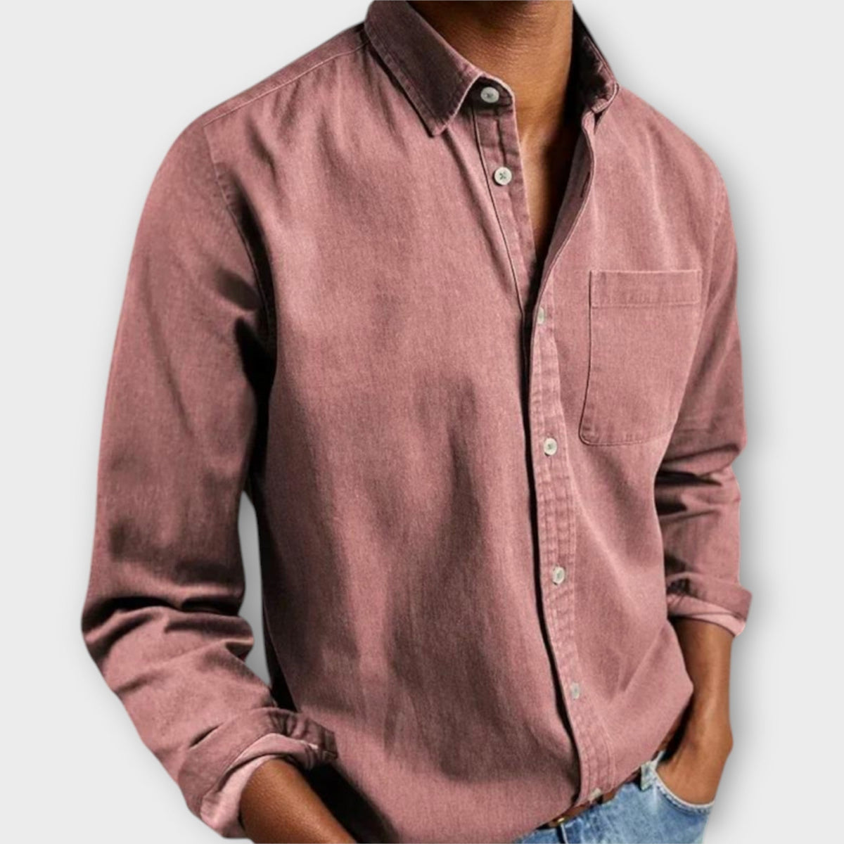Men's Classic Button-Up Shirt