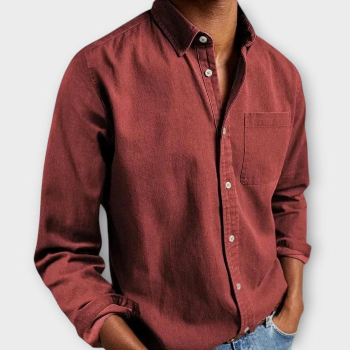 Men's Classic Button-Up Shirt