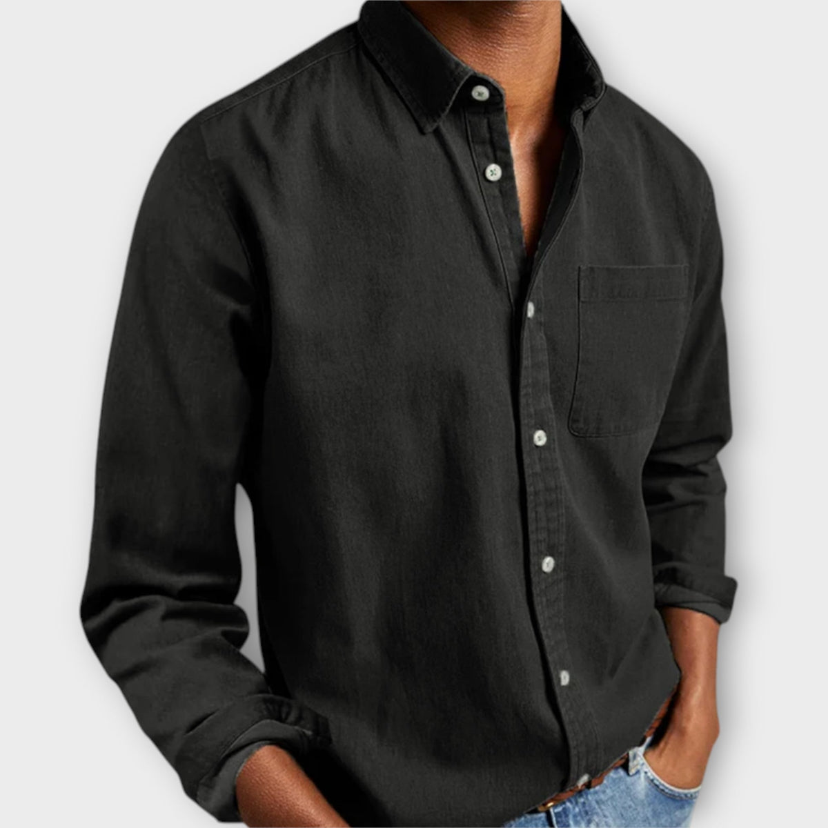 Men's Classic Button-Up Shirt