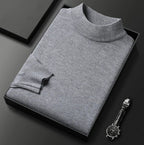 Men's Classic High Neck Jumper