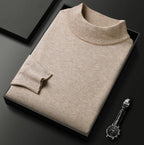 Men's Classic High Neck Jumper