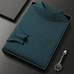 Men's Classic High Neck Jumper