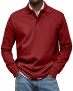 Men's Classic Long Sleeve Polo