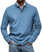 Men's Classic Long Sleeve Polo