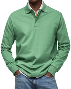 Men's Classic Long Sleeve Polo