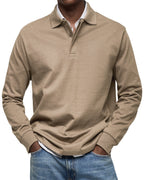 Men's Classic Long Sleeve Polo