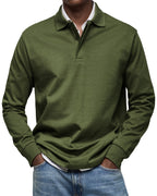 Men's Classic Long Sleeve Polo