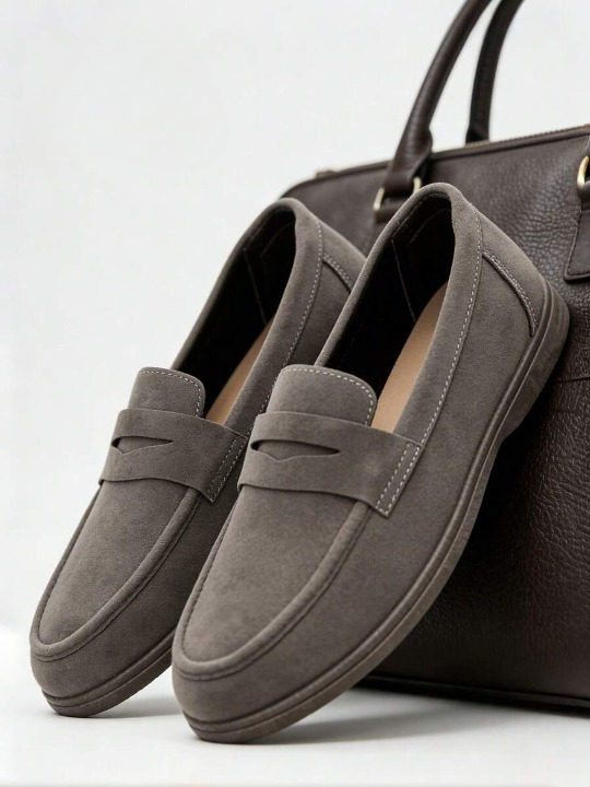 Men's Classic Strap Penny Loafers