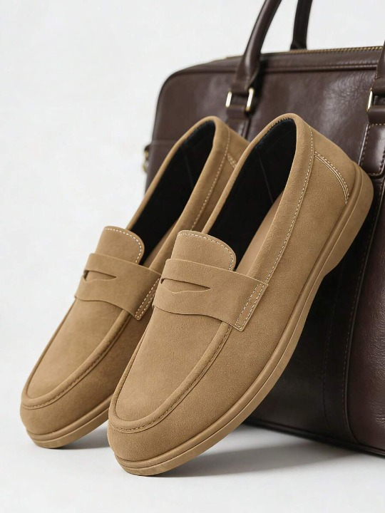 Men's Classic Strap Penny Loafers