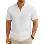 Men's Collar Button Detail Shirt