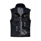 Men's Collared Sleeveless Vest
